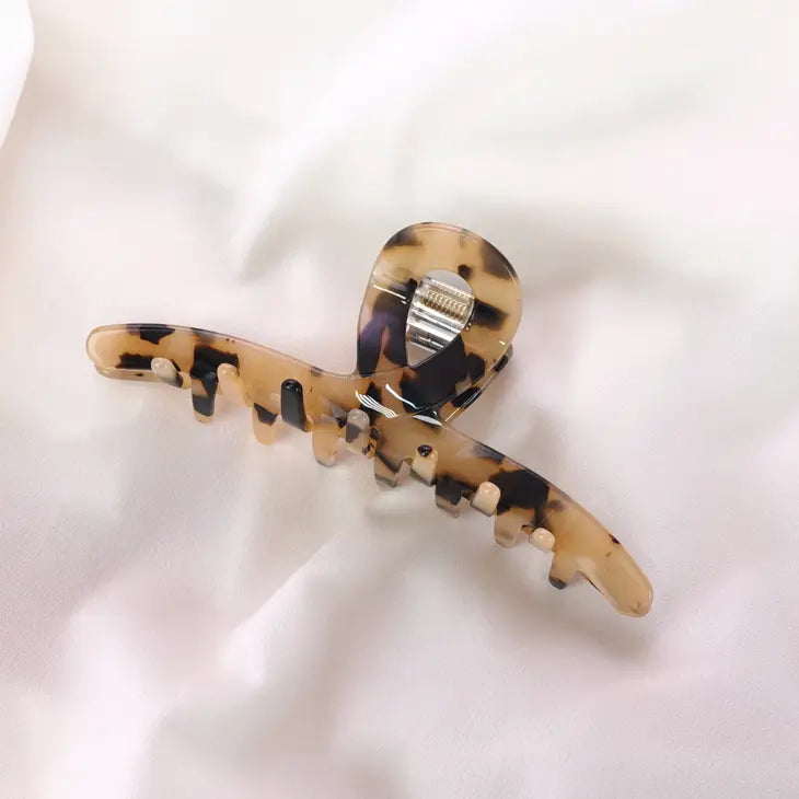 Joanna Cellulose Acetate Hair Claw Clips