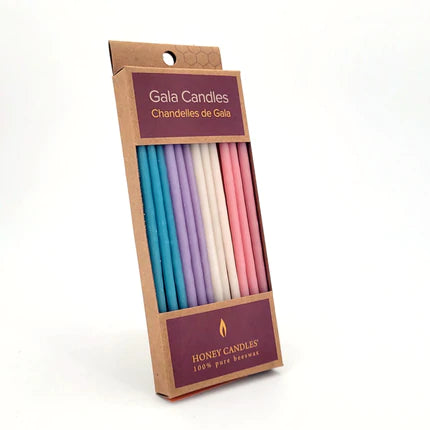 Gala Beeswax Party Candles