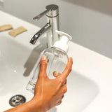 Glass Foaming Soap Pump Bottle