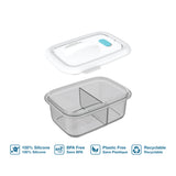 Minimal Divided Silicone Container (900 mL)