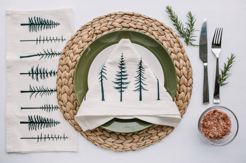 Organic Cotton Napkin Pair