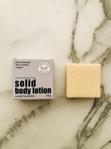 Solid Body Lotion Bar (Lavender)