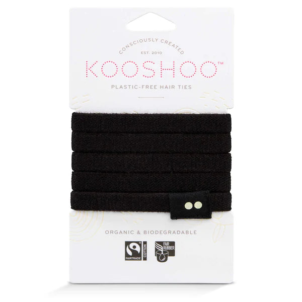 KOOSHOO Plastic-Free Hair Ties