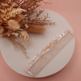 Cellulose Acetate Fine Tooth Hair Comb