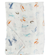 Printed Muslin Swaddle