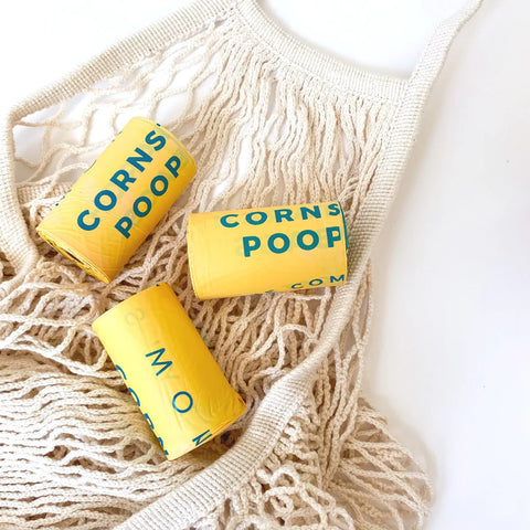 Monty's Compostable Cornstarch Poop Bags