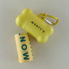 Monty's Wheat Straw Bag Dispenser with 15 Cornstarch Bags