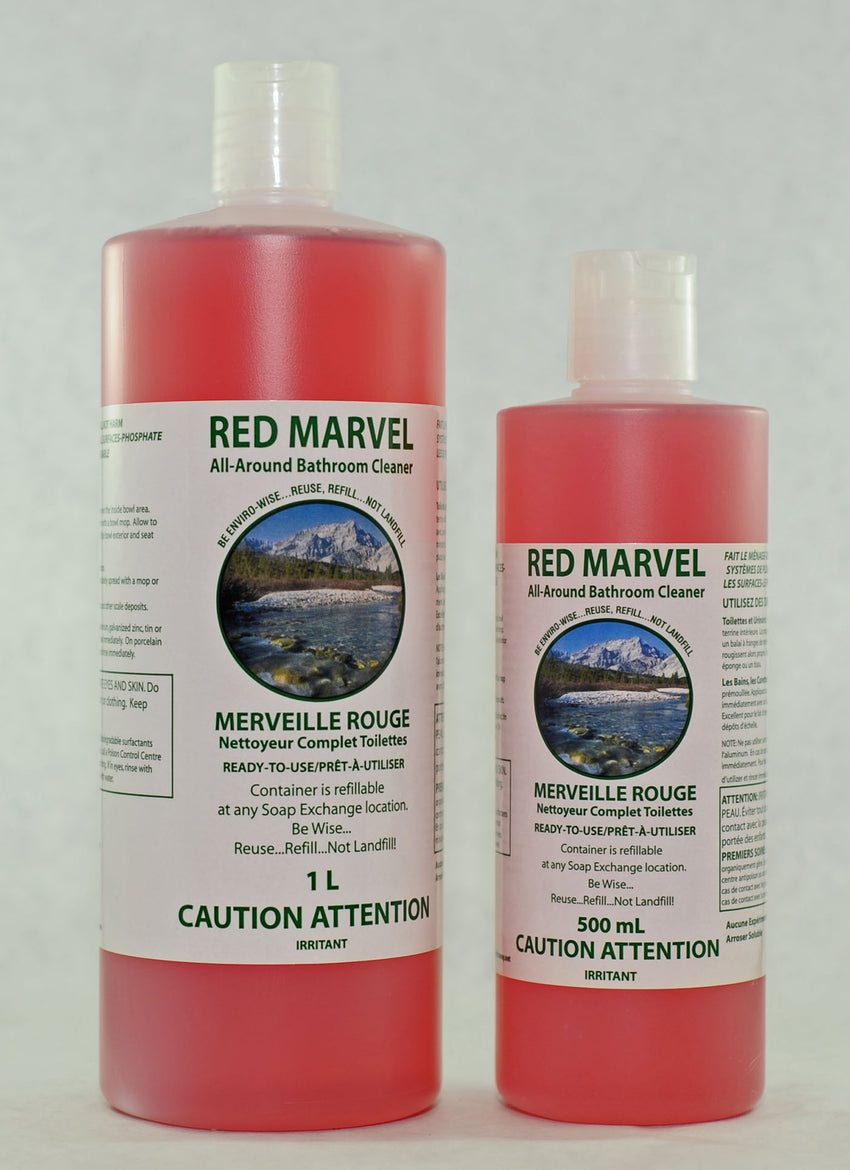 Soap Exchange Red Marvel Bathroom Cleaner