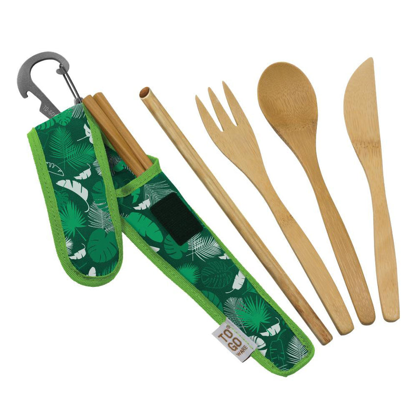 Premium Bamboo Utensil Set by To Go Ware