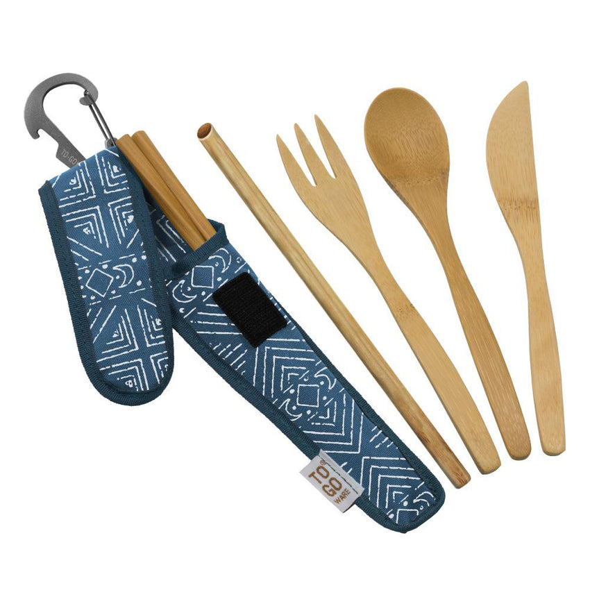 Premium Bamboo Utensil Set by To Go Ware